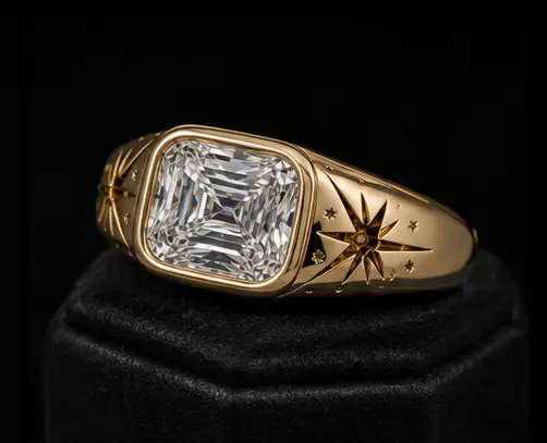 Altair — East-West Radiant Astral Cigar Band — Three-quarter