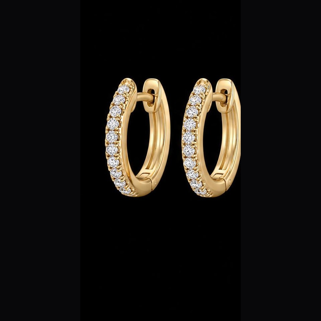 Stardust Earrings — product render