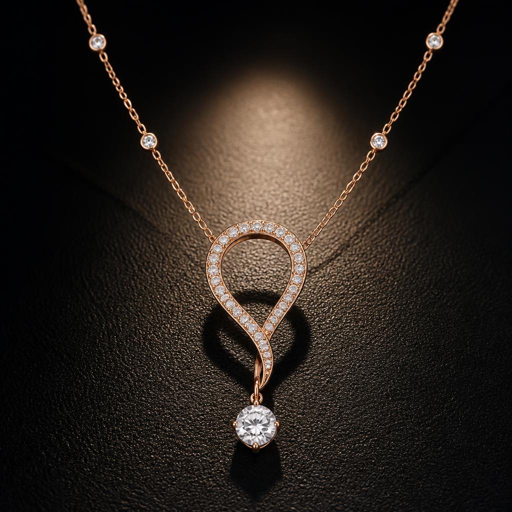 Scorpio Star Sign Necklace — product render