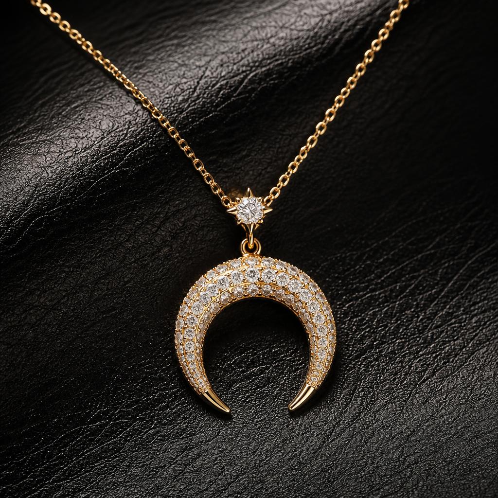 Taurus Star Sign Necklace — product render