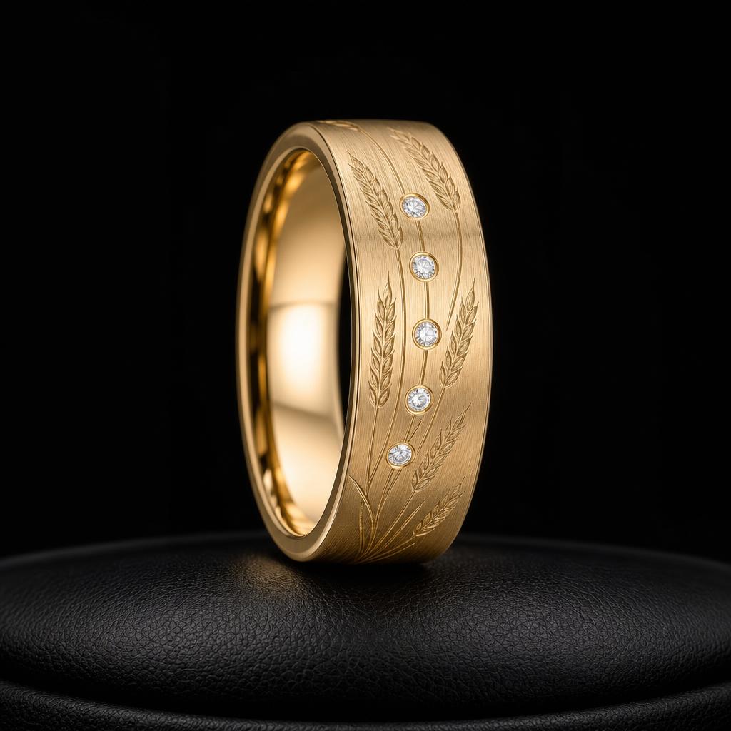 Virgo Star Sign Men's band — product render